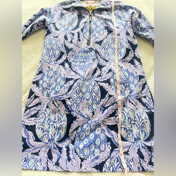 NWOT Lilly Pulitzer UPF 50+ Skipper Dress Lilac‎ Verben Pop Up Coco Safari - Picture 7 of 7